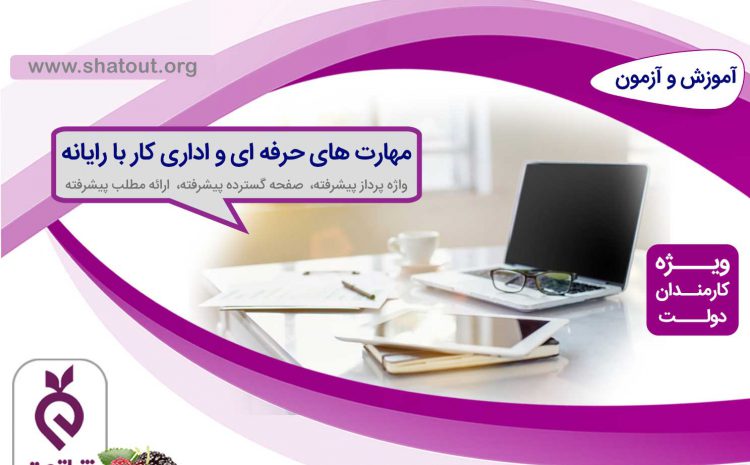 مهارت های حرفه ای و اداری کار با رایانه